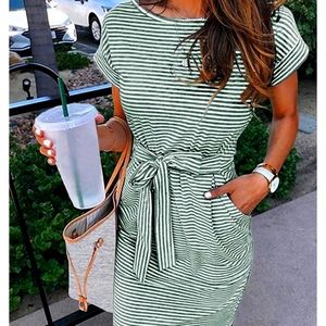 Merokeety Summer Tshirt Dress